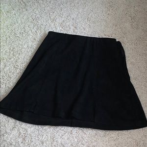 Black Soft skirt